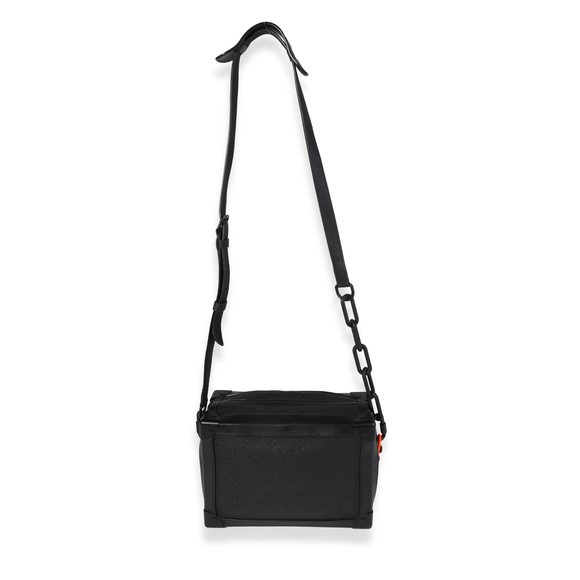 Louis Vuitton Black Monogram Taurillon Solar Ray Soft Trunk - Picture 4 of 8